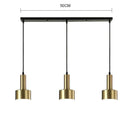 GobekUsa Gold E27 LED Pendant Light Nordic Chandelier for Indoor Living Room & Bedroom