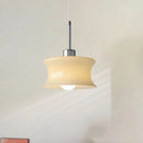 GobekUsa Glass Chandelier: Retro, Post-modern Bedroom & Balcony Lamp, Single-Head Bay Window