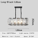 GobekUsa Crystal Chandeliers: Modern Luxury LED Lighting Fixtures for Home Decor