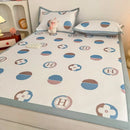 GobekUsa Antibacterial Pattern Mat Set | Skin-Friendly & Soft Mattress | Summer Air Conditioning