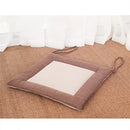 GobekUsa Linen Seat Cushion: Comfortable Non-slip Chair Pad with Strap