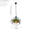 GobekUsa Industrial Greenery Chandelier for Bars and Cafes