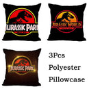 GobekUsa Jurassic Park Dinosaur Pillowcase Cover for Living Room Sofa and Chair