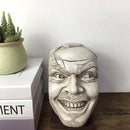 GobekUsa Johnny Statue Bookshelf Bookend Funny-face Home Decoration Desktop Ornament
