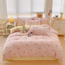 GobekUsa Cotton Printed Bedding Set: Cozy, Breathable, All Seasons Comforter Set
