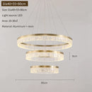 GobekUsa Gold LED Chandeliers for Elegant Home and Hotel Decor