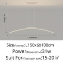 GobekUsa LED Pendant Lamp - Minimalist Hanging Light for Dining Room & Home Decor