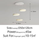 GobekUsa Circular Dimmable Pendant Light Modern Chandelier for Dining Room, Kitchen Island