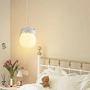GobekUsa Animal Resin Pendant Lamps: Bear Rabbit Dog Sheep Bunny Chandelier for Children's Room