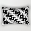 GobekUsa Geometric Wave Line Waist Pillowcase Set