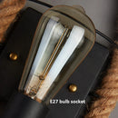 GobekUsa Hemp Rope Wall Lamp for Home and Commercial Lighting
