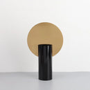 GobekUsa Geometric Cylinder Vase with Artificial Flowers - Modern Home Decor