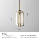 GobekUsa Glass Pendant Lights Dining Kitchen Bar Chandelier