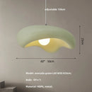 GobekUsa Creamy Style Wabi Sabi G9 LED Pendant Lights - Home Decor Hang Lamp
