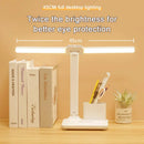 GobekUsa LED Desk Lamp: Stepless Dimming, Multi-function Night Light, Bedroom Reading Light