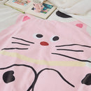 GobekUsa Lamb Fleece Cute Printed Blanket: Soft & Warm Double-Sided Throw Blanket