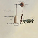 GobekUsa LED Travertine Stone Wall Lamp - Modern Nordic Stair Light