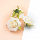 GobekUsa Artificial Silk Roses Head Set for Wedding Home Decor DIY Wreath & Christmas