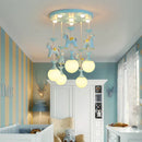 GobekUsa Kids Dream Carousel Chandelier: Modern, Creative & Cute Bedroom Pendant Light