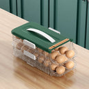 GobekUsa Egg Storage Box: Durable, Portable, Stackable, Space-Saving Refrigerator Organizer