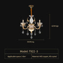 GobekUsa Elegant Crystal Chandelier for Living Room, Dining Room, and Bedroom