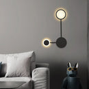 GobekUsa Black Gold LED Wall Lamp for Indoor Bedroom Living Room Stairs Bar