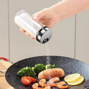 GobekUsa Glass Seasoning Jar Set - Kitchen Accessory with Rotating Lid - 200ML/500ML