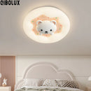 GobekUsa Kids Room Chandelier Remote Dimable Ceiling Lights