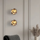 GobekUsa LED Wall Lamp Modern Wabi Sabi Stone Mirror Light for Home Decor