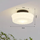 GobekUsa French Retro Shanghai Style Glass Lamp Chandelier