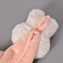 GobekUsa Cartoon Rabbit Coral Fleece Hand Towel: Soft, Absorbent, Quick-Dry Terry Towel