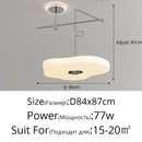 GobekUsa LED Chandelier Light: Luxury Indoor Lighting Fixture for Living, Bedroom, Study & Home Decor