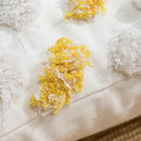 GobekUsa Boho Style Tufted Tassels Yellow Cushion Cover for Home Decor
