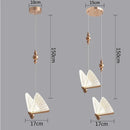 GobekUsa Butterfly Pendant Lights: Modern LED Luxury Creative Nordic Hanging Lamp