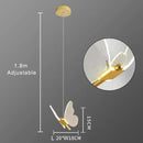 Nordic Butterfly Metal Pendant Light