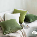 GobekUsa Green Velvet Pillow Case 45X45CM – Luxury Nordic Home Decor