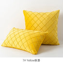 GobekUsa Embroidered Lattice Cushion Cover Pleat - 45X45CM