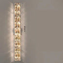 GobekUsa Crystal Wall Light: Luxury Nordic Style for Living Room & Bedroom