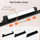 GobekUsa LED Track Light Set: Rail Track Lamp, Floodlight, Chandelier for Home Decor.