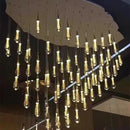GobekUsa Crystal LED Chandelier: Elegant Lighting for Home, Restaurant, and Bar