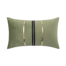 GobekUsa Luxe Gray & White Cushion Cover 45X45CM for Modern Home Decor & Sofa