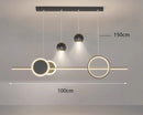 GobekUsa LED Pendant Light Chandeliers for Modern Home Decor and Indoor Lighting