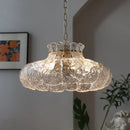 GobekUsa Glass French Pendant Chandelier for Dining Room Bedroom Bar Decor