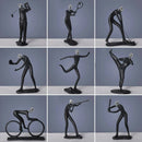 GobekUsa Abstract Athlete Statue Sculpture for Home Office Decor