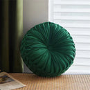 GobekUsa Dutch Velvet Round Seat Cushion: Modern & Comfortable Back Support for Living Room.