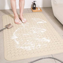 GobekUsa Large Non-Toxic Non-Slip Bath Mat with Suction Cups for Safety and Comfort