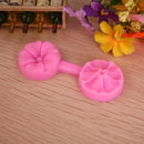 GobekUsa 3D Five Petals Flower Silicone Mold for Cake Decorating and Baking
