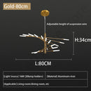 GobekUsa LED Fireworks Ceiling Pendant Light - Modern Luxury Dimmable Room Decoration