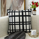 GobekUsa Geometric Chenille Pillow Cover: Stylish Nordic Jacquard Cushion for Sofa