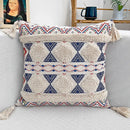 GobekUsa Bohemian Floral Throw Pillow Cover with Tassels